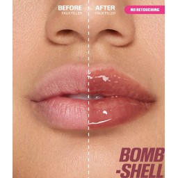 كلوس هدى HUDA BEAUTY FAUX FILLER EXTRA SHINE LIP GLOSS