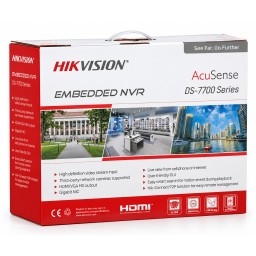 مسجل فيديو شبكيNVR) DS-7700 Series ) من Hikvision Hikvision AcuSense DS-7700 Series