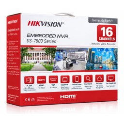 مسجل فيديو شبكي (NVR) مخصص لإدارة وتسجيل كاميرات المراقبة الشبكية بلجيكي 16 قناة A Network Video Recorder (NVR) designed for managing and recording network surveillance cameras.