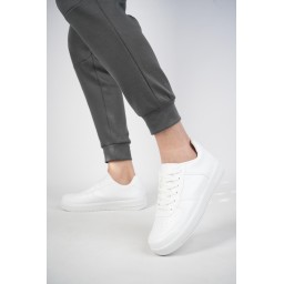 حذاء سنيكرز Muggo SVT01 للجنسين - أبيض Muggo SVT01 Unisex Sneaker Shoes - White