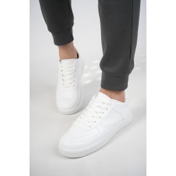 حذاء سنيكرز Muggo SVT01 للجنسين - أبيض Muggo SVT01 Unisex Sneaker Shoes - White