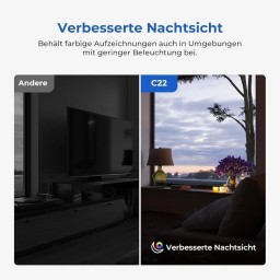 كاميرا المراقبة المنزلية IMILAB C22 - لون أسود IMILAB C22 Home Security Camera BLACK