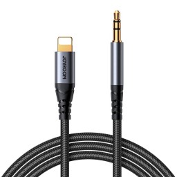 تحويلة جوي روم كيبل الى ايفون joyroom Aux Audio cable to iphone SY-A06