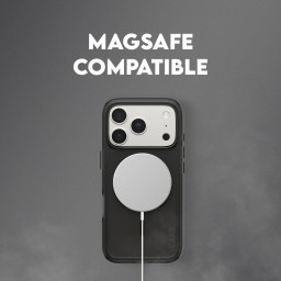 كفر فاخر Urban Explorer Smokey مع حلقة MagSafe سوداء للايفون 17 برو CARE by PanzerGlass® Flagship Case Urban Explorer Smokey w. Black MagSafe iPhone 17 Pro