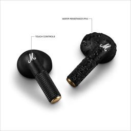 سماعات مارشال اللاسلكية Minor IV المانعة للضوضاء Marshall Minor IV Wireless Noise Canceling Earbuds Black