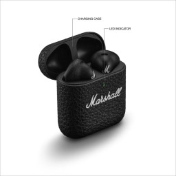 سماعات مارشال اللاسلكية Minor IV المانعة للضوضاء Marshall Minor IV Wireless Noise Canceling Earbuds Black