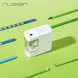 مقطة كهربائية نيوساين + باقة (7 منتجات) Nusign Rotary Sharpener + Bundle (7 items)