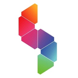 ألواح إضاءة جدارية ذكية مثلثة Magic RGBIC لغرف القيمنق والستريم Smart Triangle RGBIC Light Panels - Modular Wall LED (Music Sync & Voice Control)