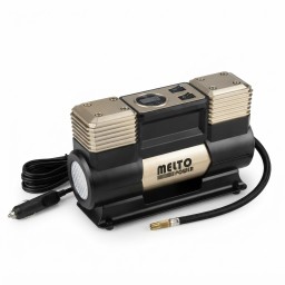 منفاخ اطارات احترافي دبل بستم 12 فولت مع حقيبة tire inflator