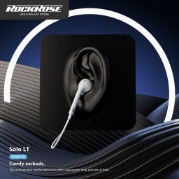 سماعة أذن iPhone RR Solo LT – Lightning – أبيض RR Solo LT Lightning In-Ear Earphones White