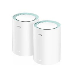 نظام CUDY M1500 شبكي Wi-Fi 6 AX1500 – باكيت قطعتين CUDY M1500 – 2PCS AX1500 Gigabit Mesh Wi-Fi 6 System