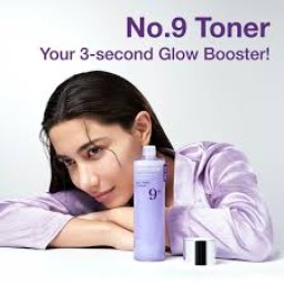 تونر نامبوزين رقم 9 بمركب NAD+ و PDRN لشد البشرة والنضارة الفائقة Numbuzin No.9 NAD+ PDRN Glow Boosting Toner