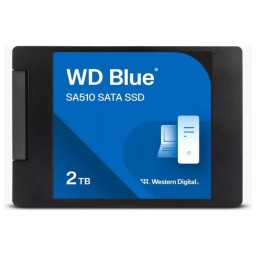 قرص WD Blue SA510 SSD سعة 2 تيرابايت SATA مقاس 2.5 بوصة داخلي WD Blue SA510 2TB SATA 2.5 Inch Internal SSD
