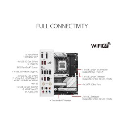 لوحة ASUS ROG STRIX B650-A GAMING WIFI AM5 ASUS ROG STRIX B650-A GAMING WIFI AM5