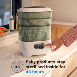 جهاز تعقيم وتجفيف زجاجات الأطفال المتقدم Advanced Baby Bottle Steriliser & Dryer