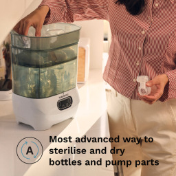 جهاز تعقيم وتجفيف زجاجات الأطفال المتقدم Advanced Baby Bottle Steriliser & Dryer
