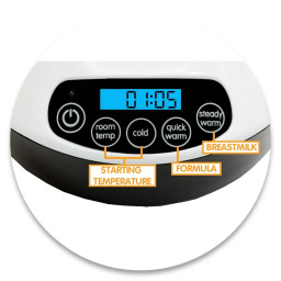 مدفئة الرضاعات بيبي بريزا سيف سمارت بتقنية البلوتوث Baby Brezza Safe & Smart Bluetooth Bottle Warmer