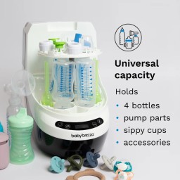 غسالة زجاجات وتعقيم وتجفيف بيبي بريزا برو Baby Brezza Bottle Washer Pro