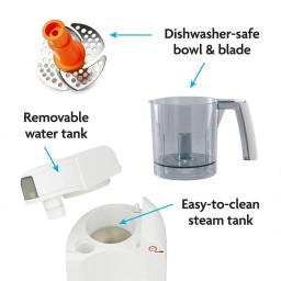 محضرة طعام للأطفال بيبي بريزا فود ميكر ديلوكس Baby Brezza Food Maker Deluxe - Baby Food Maker