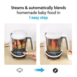محضرة طعام للأطفال بيبي بريزا فود ميكر ديلوكس Baby Brezza Food Maker Deluxe - Baby Food Maker