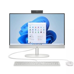 كمبيوتر الكل في واحد اتش بي HP بشاشة 23.8 بوصة بمعالج Core i5-1334U ورسومات مدمجة وذاكرة 8GB DDR4 ومساحة تخزين 512GB SSD NVMe HP All in One Computer - 23.8 Inch - Core i5-1334U - Integrated Graphics - 8GB DDR4 - 512GB SSD NVMe - DOS
