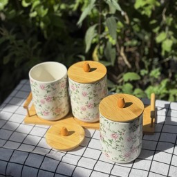سيت شكردان Sugar bowl set