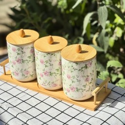 سيت شكردان Sugar bowl set