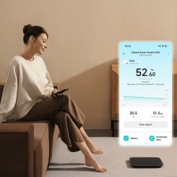 الميزان الذكي شياومي S200 (أبيض) Xiaomi Smart Scale S200 (White)