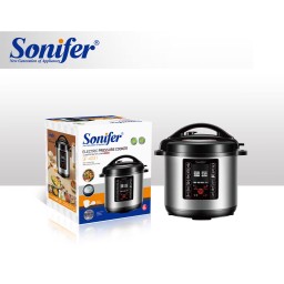 قدر ضغط كهربائي رقمي سونيفر 6 لتر 1000 واط – SF-4031 Sonifer 6L Digital Electric Pressure Cooker 1000W