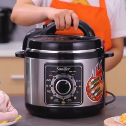 قدر ضغط كهربائي متعدد الوظائف سونيفر 6 لتر 1000 واط Sonifer 6L Multifunction Electric Pressure Cooker