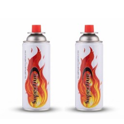 علبتان غاز للطباخ المحمول 450 مل Two cans of gas