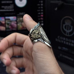 خاتم الإبهام لا غالب إلا الله zikir ring