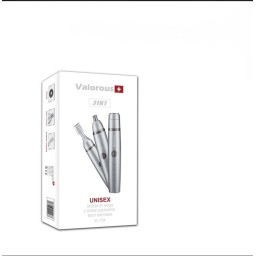 ماكينة حلاقة ولروس 3 في 1 للأنف والأذن والعناية الشخصية، موديل  VL-134 Valorous 3-in-1 Nose, Ear, and Personal Care Trimmer, Model VL-134
