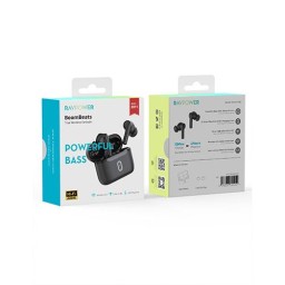 سماعات RAVPower RP-BH1020 BoomBeats لاسلكية بلوتوث مع تشغيل حتى 32 ساعة RAVPower RP-BH1020 BoomBeats True Wireless Bluetooth Earbuds Up to 32 Hours