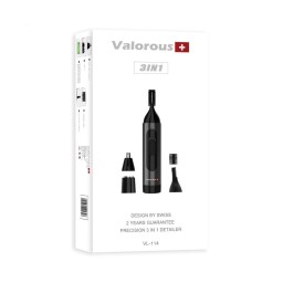 ماكينة ازالة الشعر الشحن  ولروس 3 في 1، موديل VL-114 Rechargeable Hair Removal Machine 3-in-1, Model VL-114 Valorous