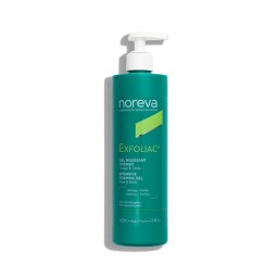 جل رغوي لطيف إكسفولياك من نوریفا للبشرة المعرضة للشوائب والعيوب - 400 مل Noreva Exfoliac Gentle Foaming Gel for Blemish-Prone Skin - 400ml
