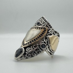 خاتم الإبهام المخصص للكتابة Custom Engraving Thumb Ring