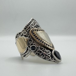 خاتم الإبهام المخصص للكتابة Custom Engraving Thumb Ring