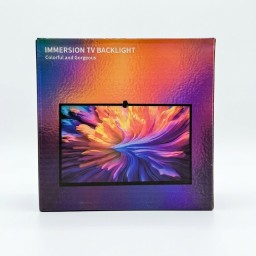 شريط إضاءة خلفية ذكي للتلفزيون مع كاميرا – يناسب 24 إلى 65 بوصة (3 متر) Smart TV LED Backlight Strip with Camera – Fits 24" to 65" TVs (3 Meters)