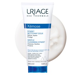 Uriage Xémose Gentle Cleansing Syndet 200 ml جل منظف مهدئ زيموس سيندت من يورياج للبشرة الجافة جداً والمعرضة للإكزيما