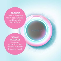 قناع FOREO UFO الذكي بتقنية LED والحرارة - لون وردي لؤلؤي FOREO UFO LED Thermo Activated Smart Mask - Pearl pink