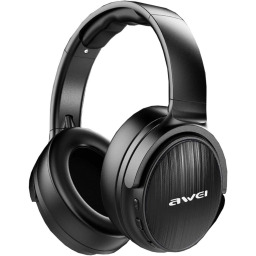 سماعة رأس Awei A780BL بلوتوث 5.0 لاسلكية/سلكية (ميكروفون، باس عميق، IPX5، مدخل 3.5 مم) - أسود Awei A780BL Bluetooth 5.0 Wireless/Wired On-Ear Headphones with Microphone, Deep Bass, IPX5, 3.5mm Jack - Black