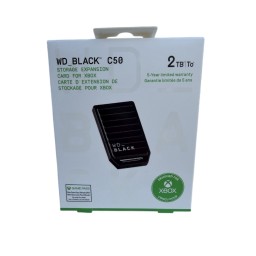 بطاقة توسعة التخزين WD_BLACK C50 Expansion Card سعة 2TB لجهاز Xbox WD_BLACK C50 2TB Expansion Card for Xbox Series X|S