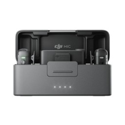 DJI Mic 2 مايك لاسلكي (2TX + 1RX + علبة شحن) DJI Mic 2 (2TX + 1RX + Charging Case)