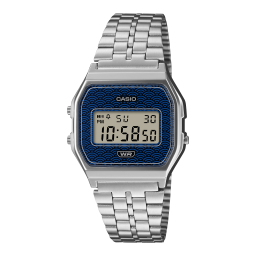 ساعة كاسيو فينتاج A159WEVJ-2 Casio Vintage A159WEVJ-2 Watch (Seigaiha Dial)