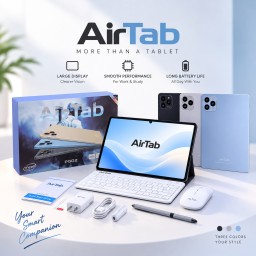 تابلت مع ضمان ست اشهر بوبجي 2 يأتي مع هدايا بذاكرة كبيرة واحد تيرا وحجم شاشة 10 انج  Air tab PG02 . Gaming and study chair + professional gaming and study table for long hours of sitting. High quality, comfort,  .