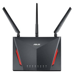 راوتر ASUS RT-AC86U AC2900 ثنائي النطاق للألعاب ASUS RT-AC86U AC2900 Dual-Band WiFi Gaming Router