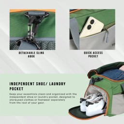 حقيبة جم Toni من ماركة TRAWOC Toni gym bag from TRAWOC
