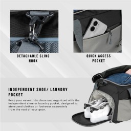 حقيبة جم Toni من ماركة TRAWOC Toni gym bag from TRAWOC