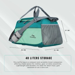 حقيبة جم Toni من ماركة TRAWOC Toni gym bag from TRAWOC